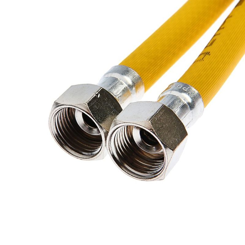 Tuboflex Газовый шланг жёлтый 1/2" 4,0м. г/г (ПВХ)