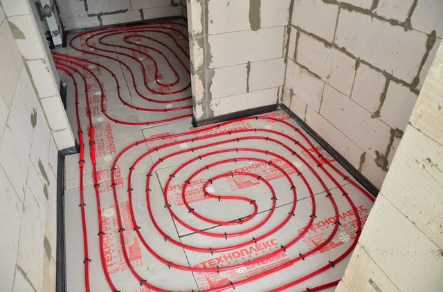 Монтаж отопления в таунхаусе, Москва