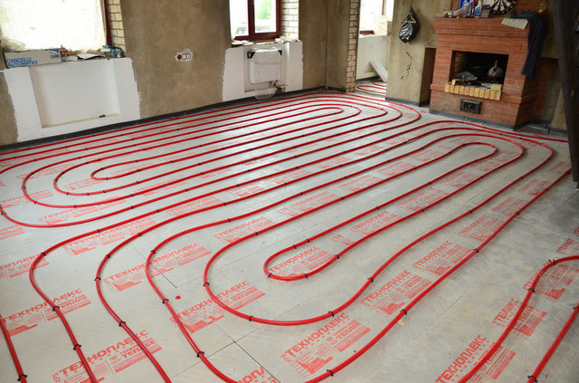 Установка системы отопления в доме, Кострома