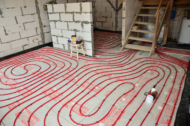 Монтаж отопления в таунхаусе, Москва