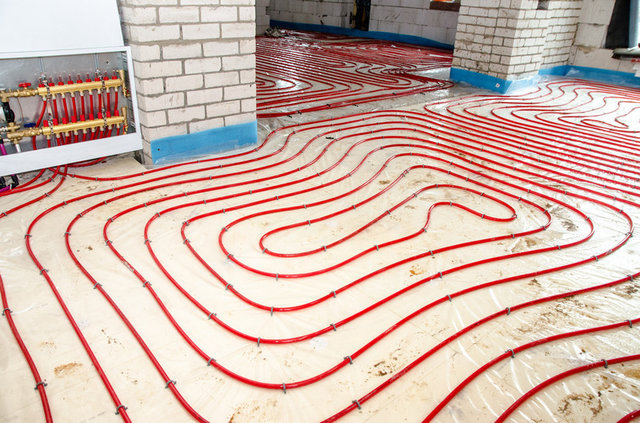 Отопление загородного дома 350 м2, Кострома