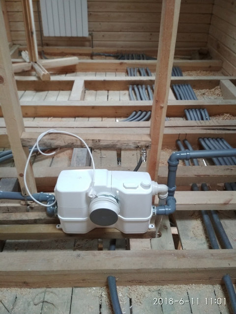 Отопление в доме из бруса, Москва