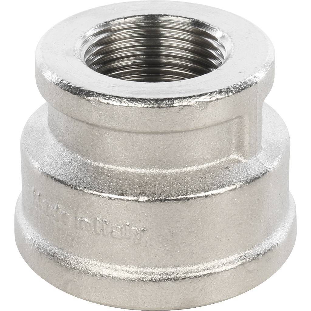 Stout Муфта ВВ переходная никелированная 1 1/4" х 1/2"