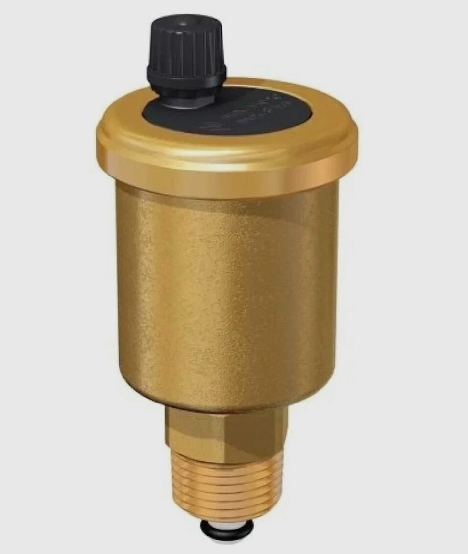 Flamco Flovent Автоматический воздухоотводчик 1/2" прямое подключение, с отсечным клапаном