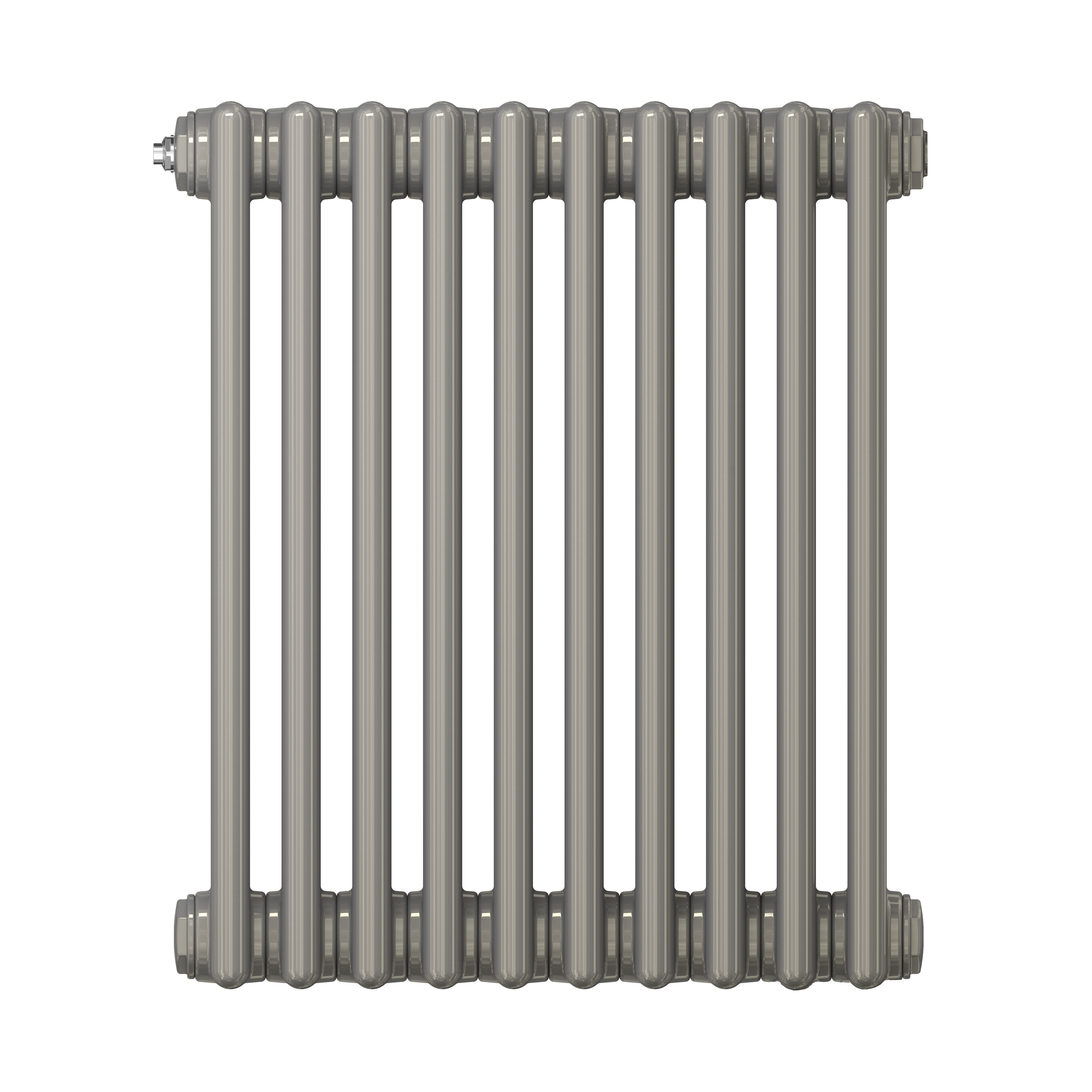 Радиатор трубчатый Zehnder Charleston 3057, 12 сек. 1/2 бок.подк. RAL0325 TL (кроншт.в компл)