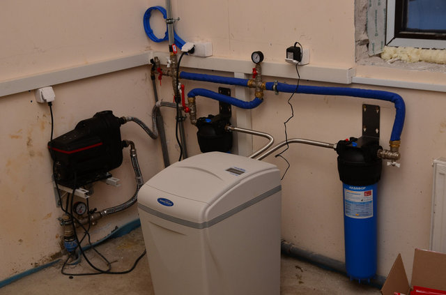 Каскад из 2-х конденсационных котлов Vaillant в д. Заречье