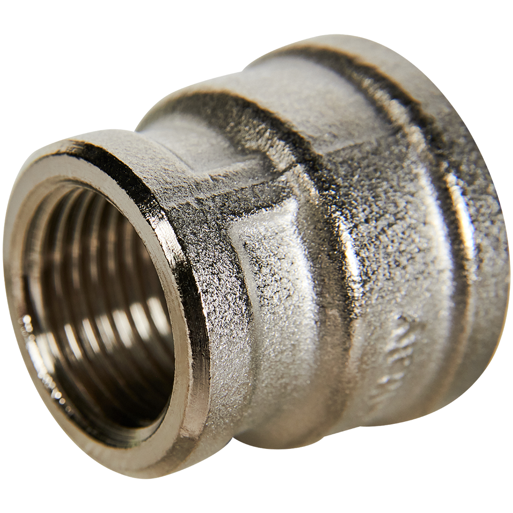 Stout Муфта ВВ переходная никелированная 3/4" х 1/2"