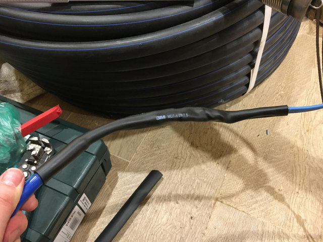 Установка скважинного насоса Grundfos SQE