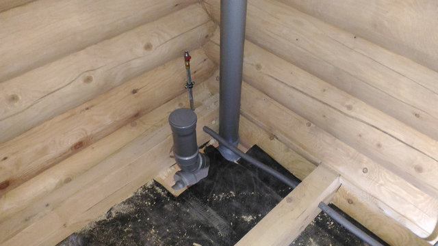 Отопление в бревенчатом доме, Москва