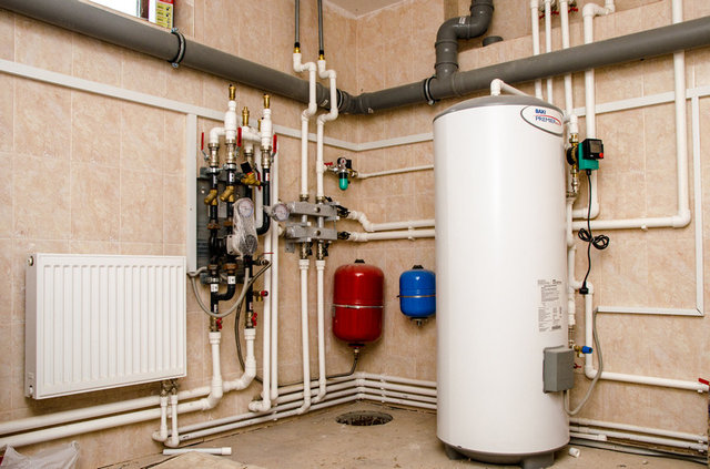 Отопление загородного дома 350 м2, Кострома