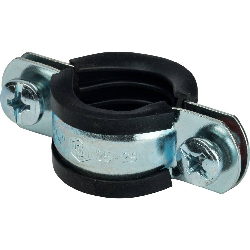 Stout Хомут для труб с гайкой 3/4"(25-29)