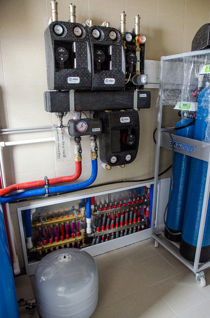 Котельная на Buderus с погодозависимой автоматикой