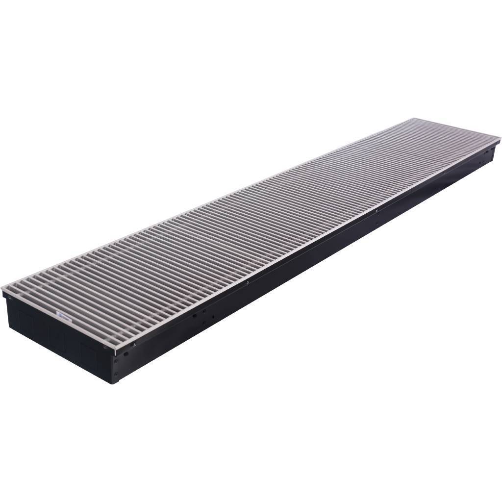 Stout Конвектор внутрипольный SCN 80.300.1600 (Решётка роликовая, анодированный алюминий)
