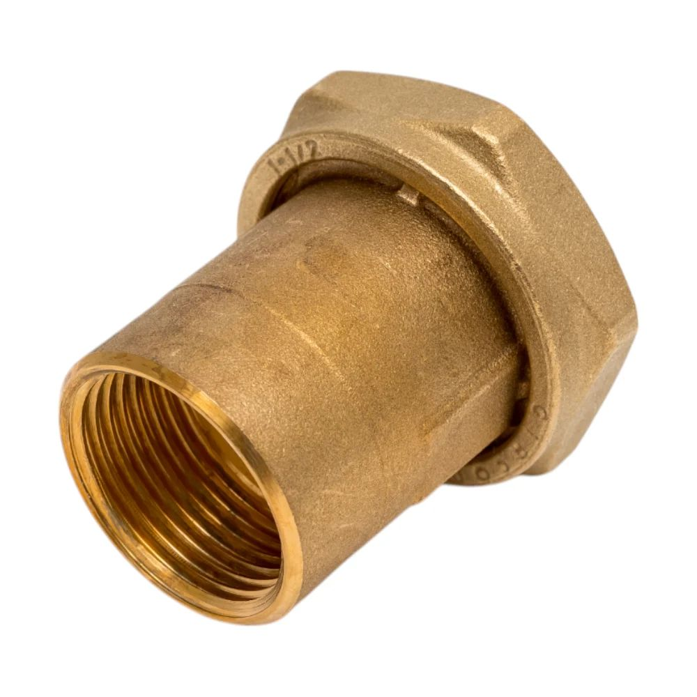 Giacomini R39 Соединение для подключения насоса 1" ВР- 1 1/2" НГ с обратным клапаном