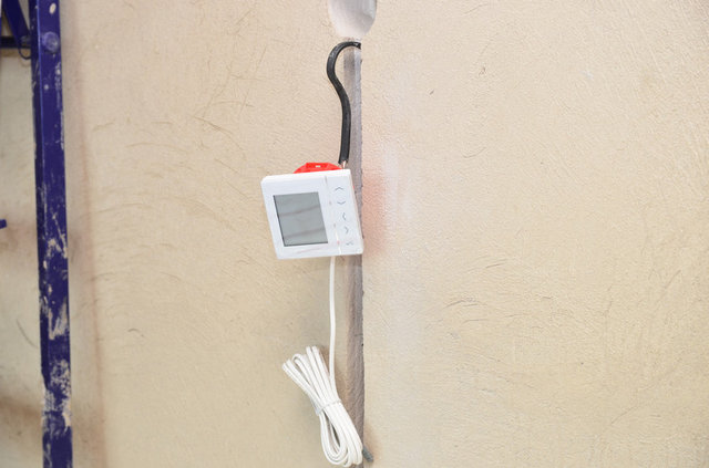 Теплые полы в загородном доме, Кострома