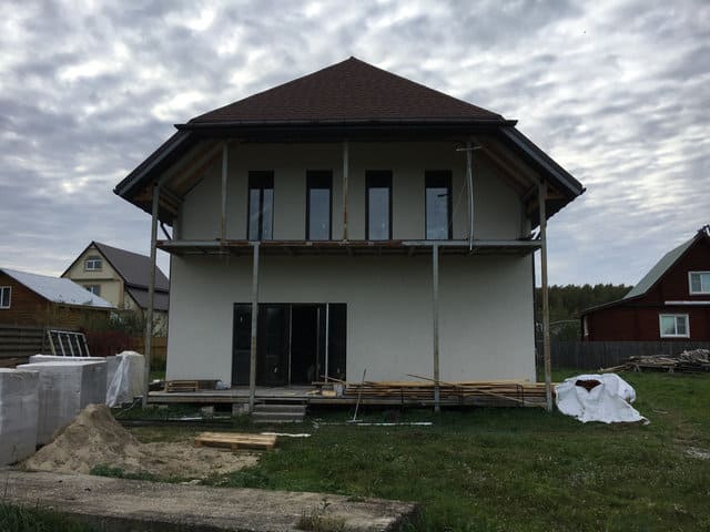 Каскад из 2-х конденсационных котлов Vaillant в д. Заречье