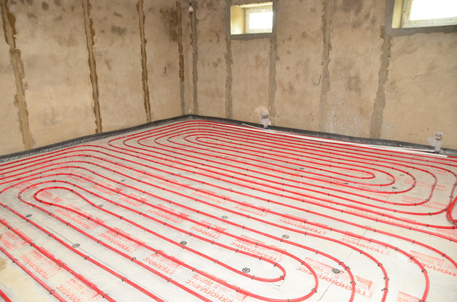 Установка системы отопления в доме, Кострома