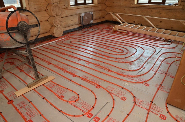 Отопление в деревянном доме, Кострома