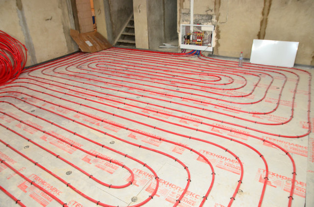 Установка системы отопления в доме, Кострома