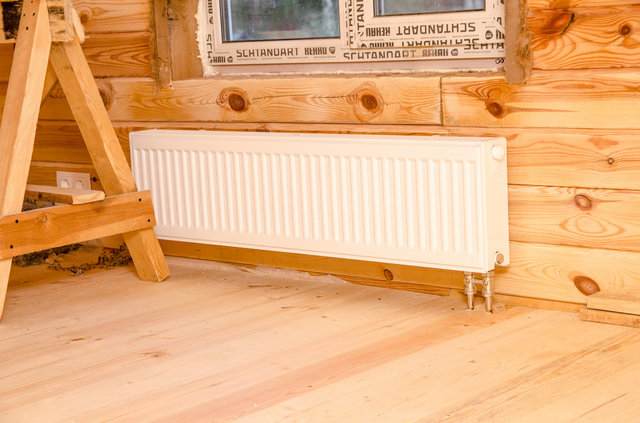 Отопление в деревянном доме, Москва (кликай, чтобы увидеть все фото)