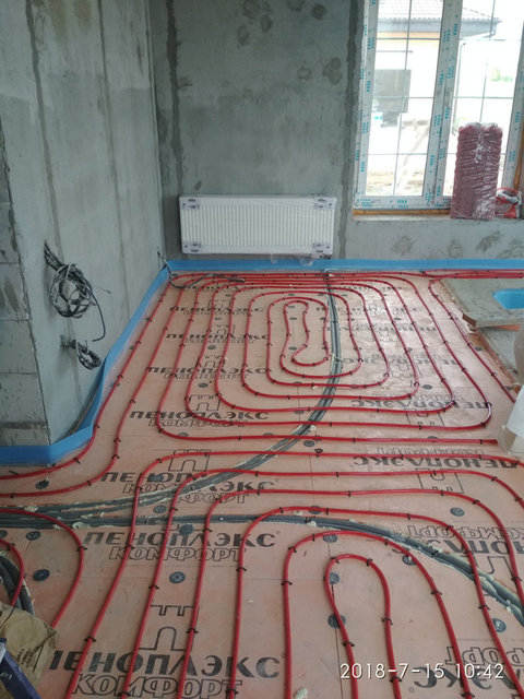 Котельная на Buderus с погодозависимой автоматикой