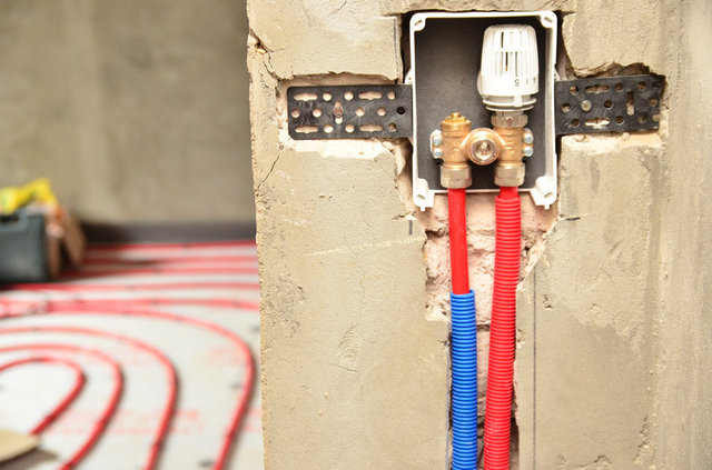 Установка системы отопления в доме, Кострома