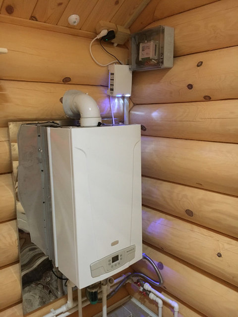 Теплые полы в бане, Андрейково