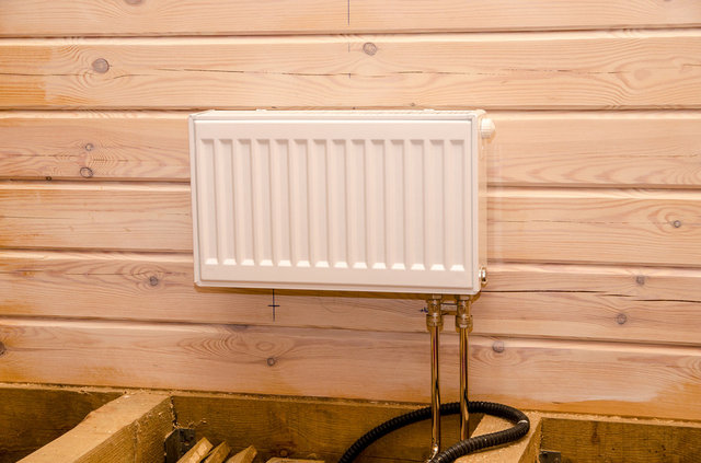 Отопление в деревянном доме, Москва (кликай, чтобы увидеть все фото)