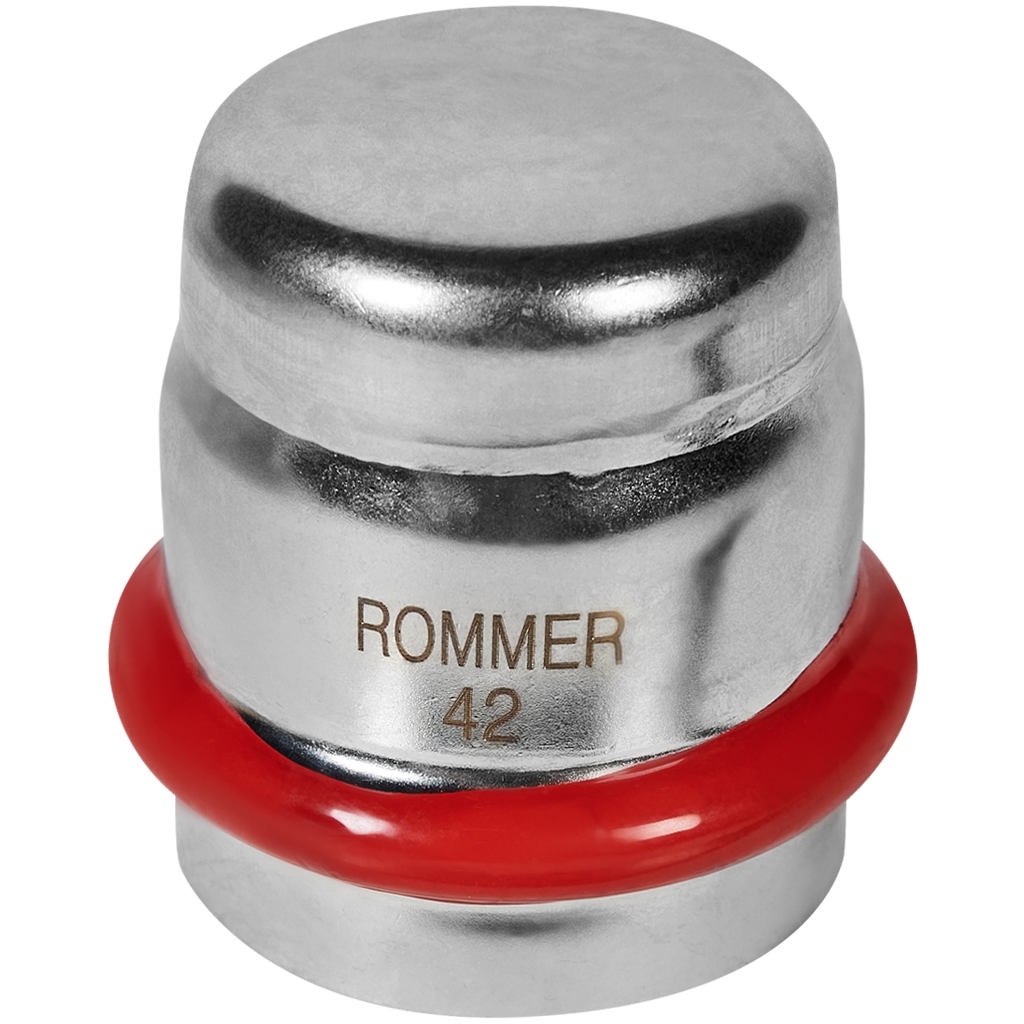 Rommer Заглушка 42 ВПр из нержавеющей стали (304), кольцо из EPDM