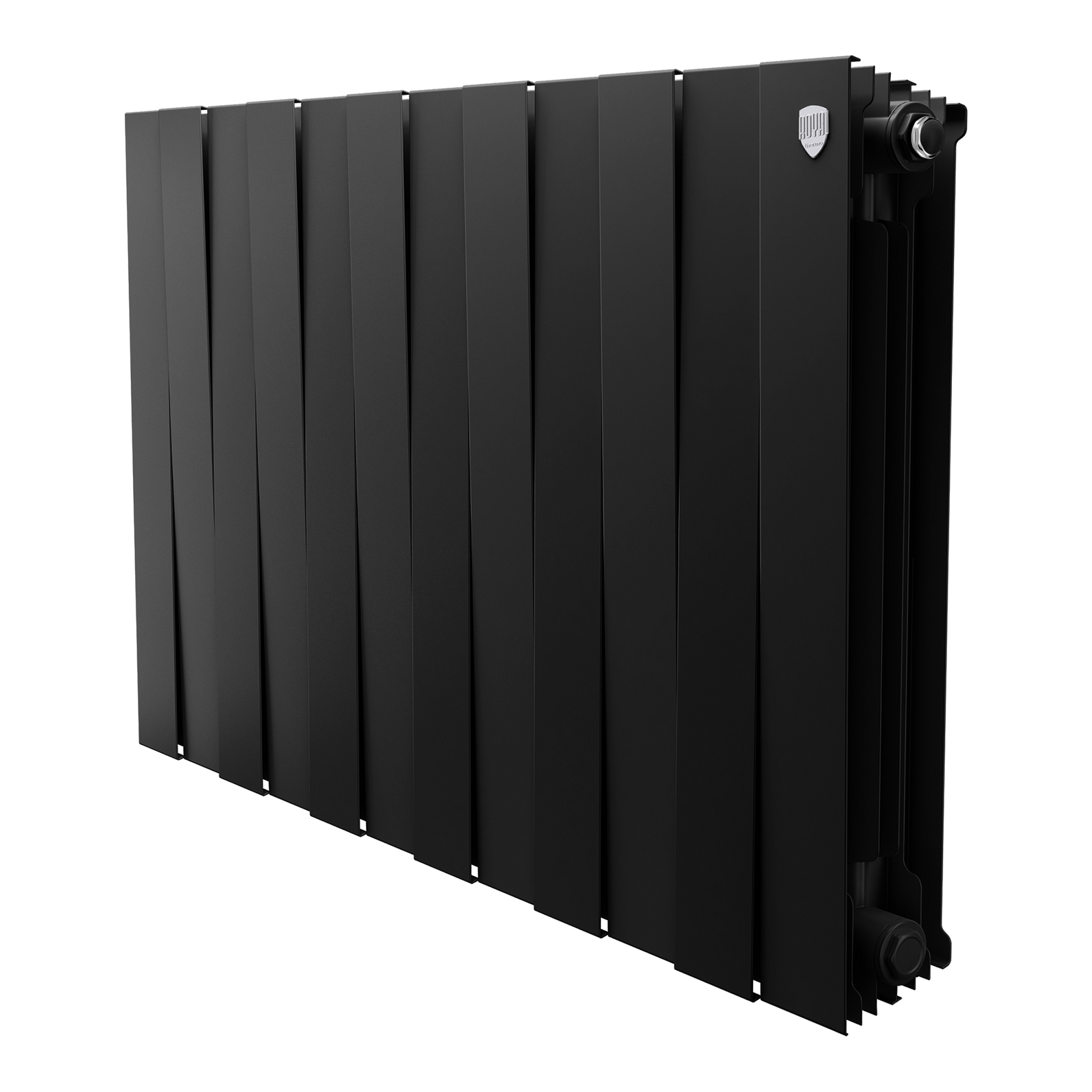 Royal Thermo PianoForte 500 12 секций радиатор биметаллический, Noir Sable