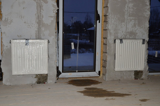 Каскад из 2-х конденсационных котлов Vaillant в д. Заречье