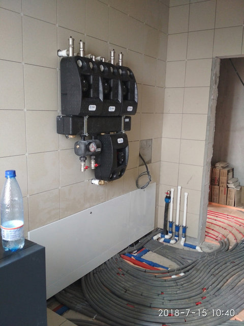 Котельная на Buderus с погодозависимой автоматикой