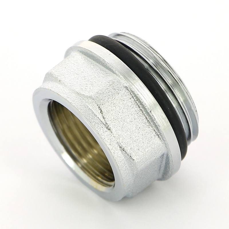 Far Переходник прямой НР-ВР с уплотнением O-ring для модульных коллекторов 1 х 3/4