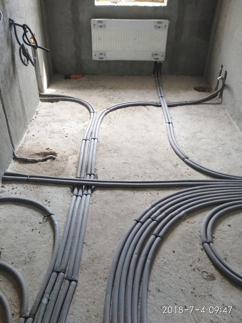 Отопление\водоснабжение в коттедже под ключ