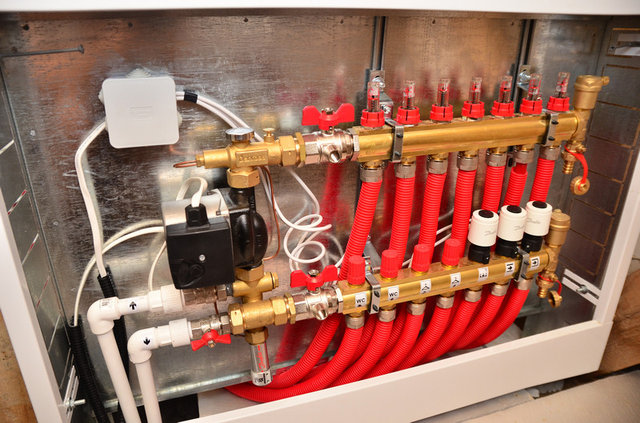 Монтаж отопления в таунхаусе, Москва