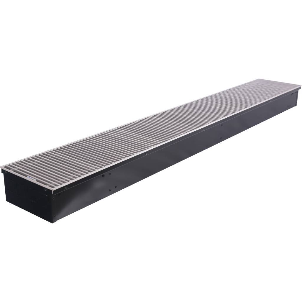 Stout Конвектор внутрипольный SCN 110.240.1600 (Решётка роликовая, анодированный алюминий)