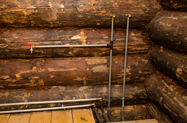 Отопление, водоснабжение дома в п.Коряково