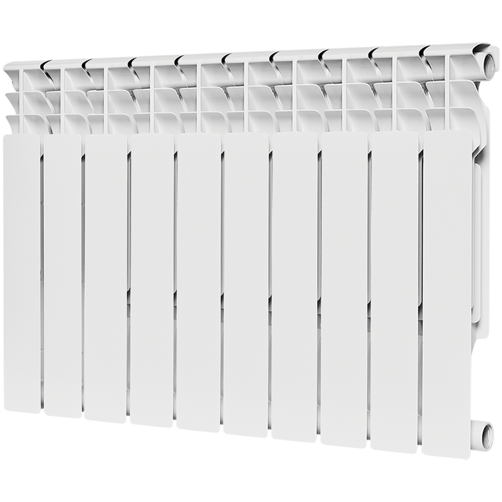 Rommer Plus BM 500 10 секций, радиатор биметаллический