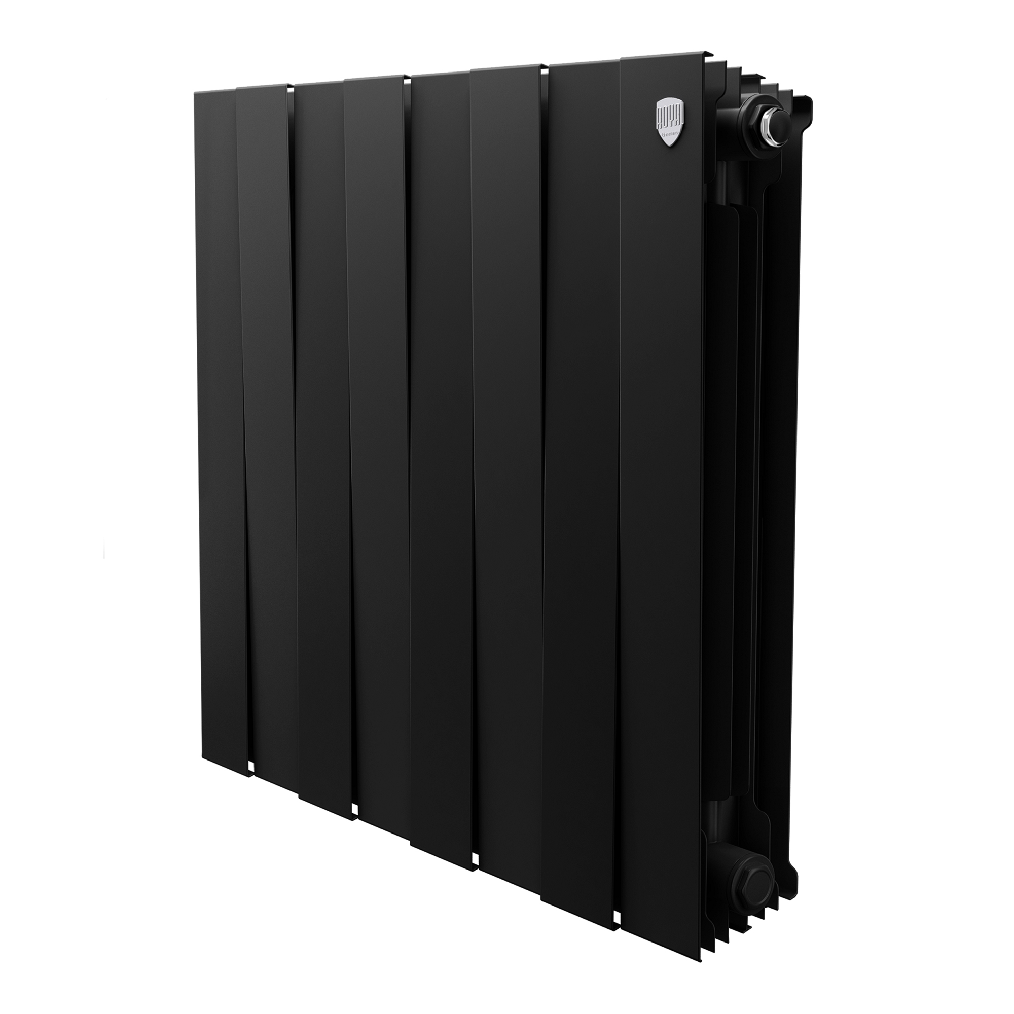 Royal Thermo PianoForte 500 8 секций радиатор биметаллический, Noir Sable