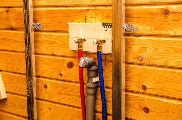 Отопление в деревянном доме, Москва (кликай, чтобы увидеть все фото)