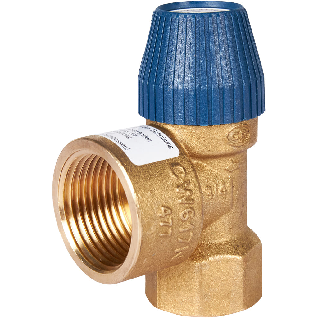 Stout Клапан 6 бар 3/4" х 1" предохранительный для водоснабжения (OR)