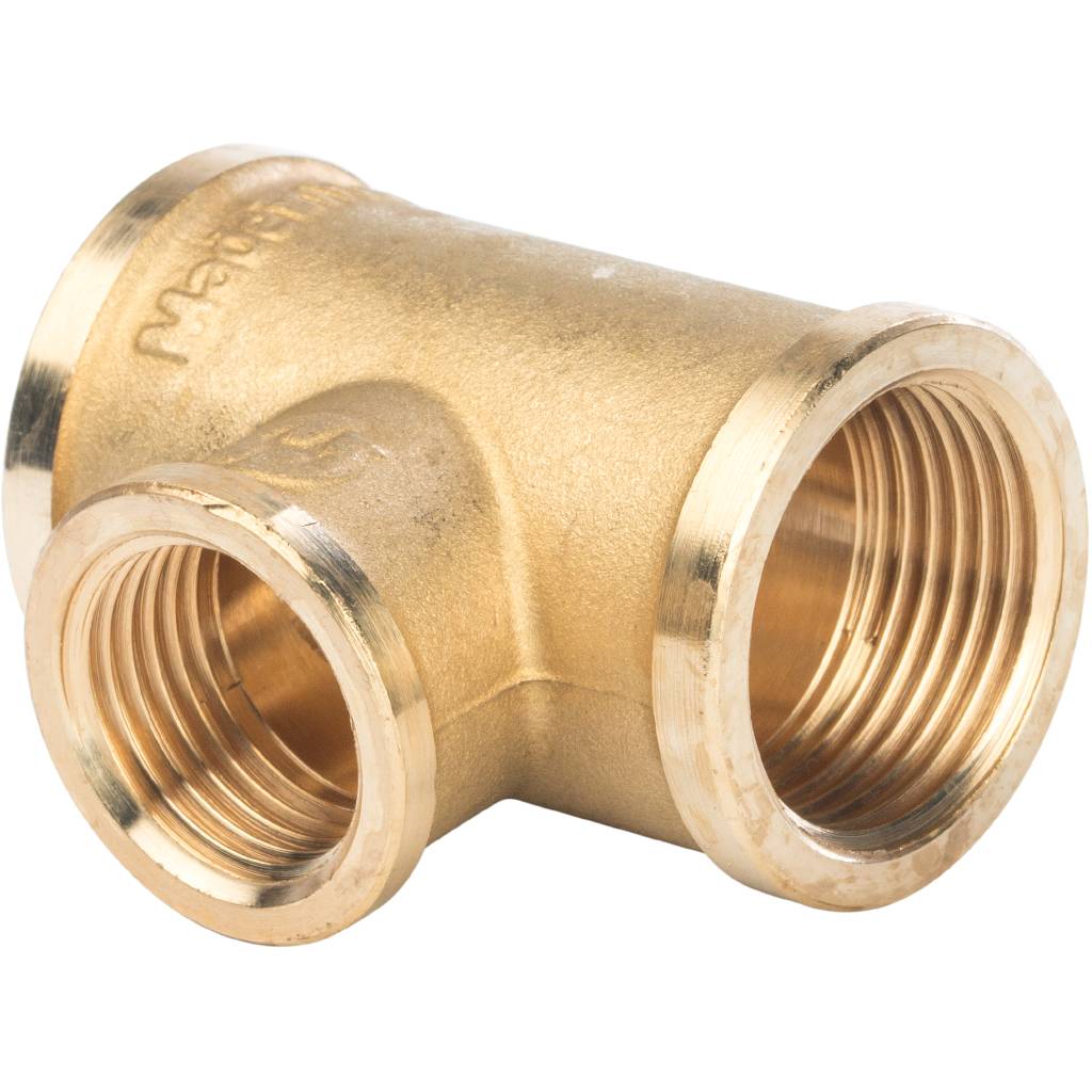Stout Тройник ВВ переходной 3/4" х 1/2" х 3/4"