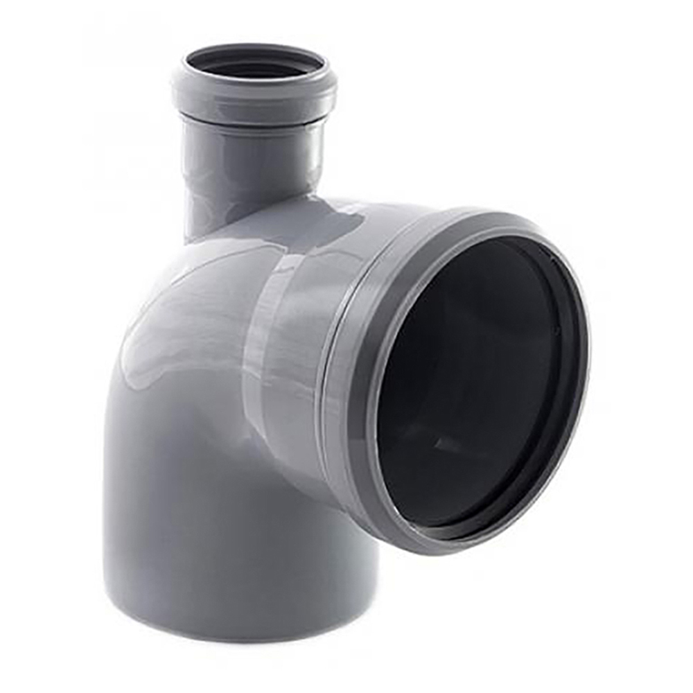 Sinikon Отвод с фронт. патрубком (выход вверх) 87° D110xD50