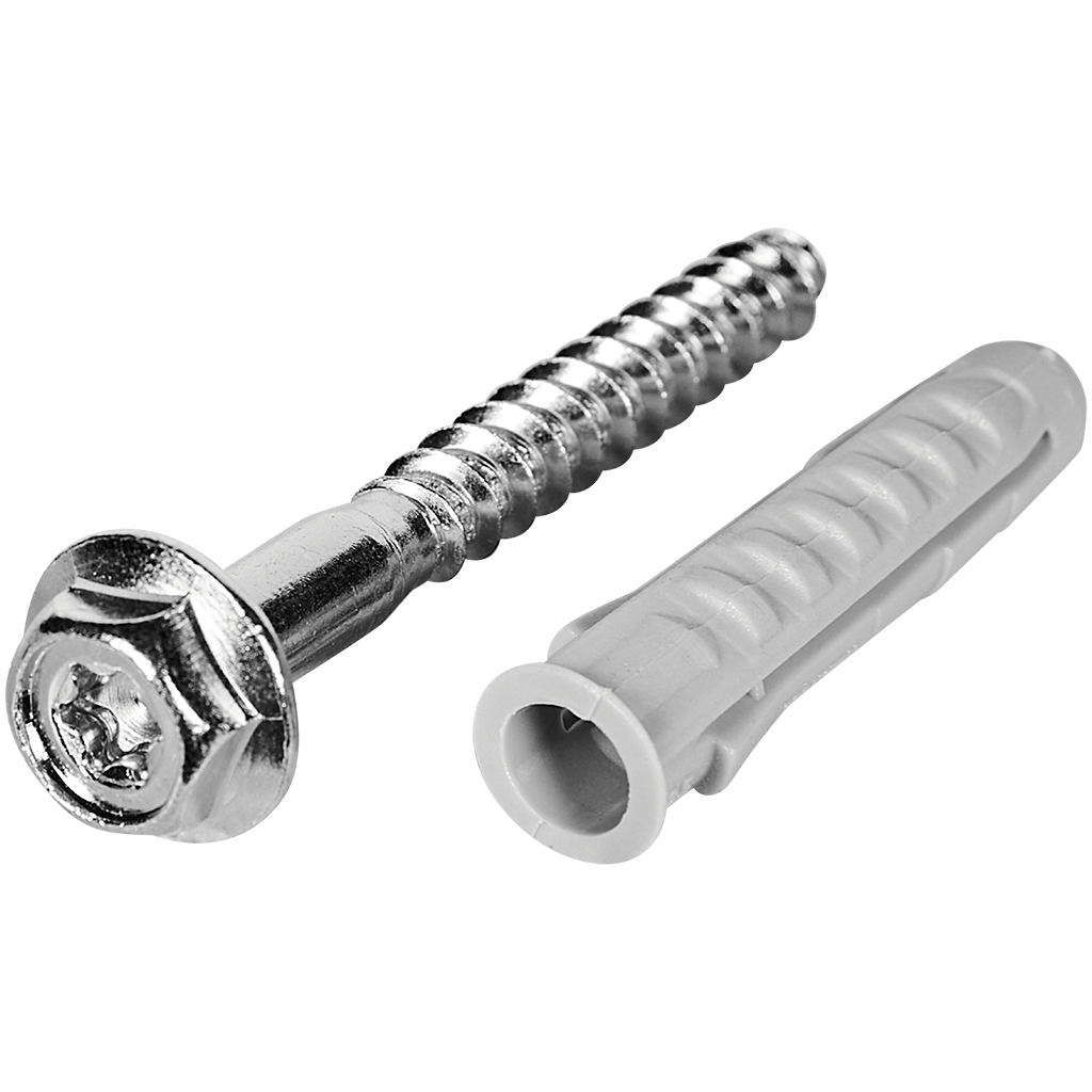 Stout Глухарь М8х70 + дюбель нейлоновый 10х50
