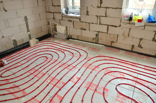 Монтаж отопления в таунхаусе, Москва