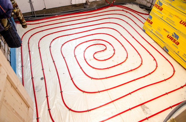 Отопление загородного дома 350 м2, Кострома