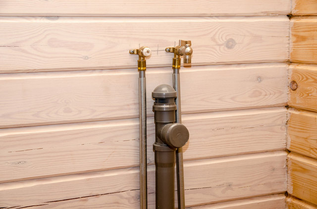 Отопление в деревянном доме, Москва (кликай, чтобы увидеть все фото)