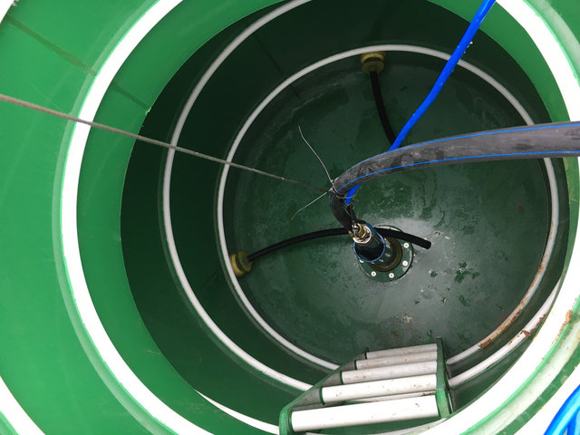 Установка скважинного насоса Grundfos SQE