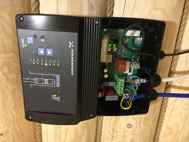 Установка скважинного насоса Grundfos SQE