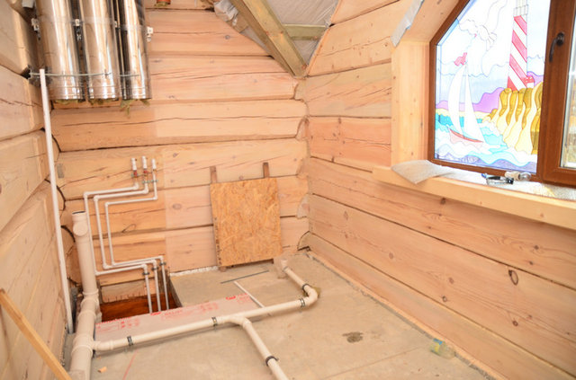 Отопление в деревянном доме, Кострома